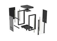 Lanberg Rack Cabinet 19" Free-Standing 24U/600X800 (FlAT... - 6 Lanberg Rack Cabinet 19" Free-Standing 24U/600X800 (FlAT... - 6