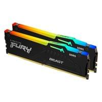 Kingston FURY Beast RGB 32GB (2x16GB) DDR5 6000 MHz CL30... - 1 Kingston FURY Beast RGB 32GB (2x16GB) DDR5 6000 MHz CL30... - 1