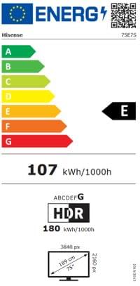 Hisense 75&amp;quot; E7S - 4