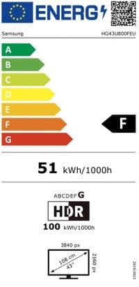 Samsung Hotel TV HG43U800 43&amp;quot; 4K UHD LED Hotel TV SMART... - 5