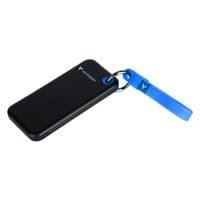 Verbatim Pocket SSD USB 3.2 Gen 2 512GB Black/Blue - 2 Verbatim Pocket SSD USB 3.2 Gen 2 512GB Black/Blue - 2