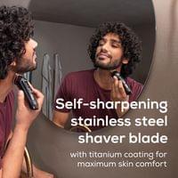 Beurer MN4X beard styler, 2 Attachments, slim titanium... - 3 Beurer MN4X beard styler, 2 Attachments, slim titanium... - 3