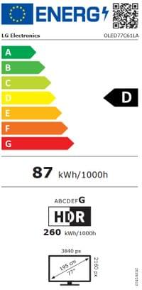 LG OLED77C61LA, 77" OLED evo, 4K (3840 x 2160),... - 3 LG OLED77C61LA, 77" OLED evo, 4K (3840 x 2160),... - 3