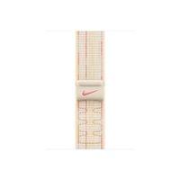 Apple Watch 46mm Nike Sport Loop: Starlight/Pink Nike... - 1