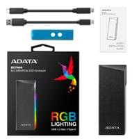 Кутия за диск ADATA EC700G, M.2 PCIe/SATA SSD, USB 3.2... - 7
