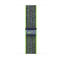 Apple 45mm Bright Green/Blue Nike Sport Loop - 1