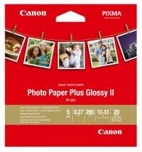 Canon Plus Glossy II PP-201, 5x5&amp;quot;, 20 sheets