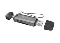 Natec Scarab 3 USB-C/USB-A 3.2 Gen.1 SD/Micro SD Card reader - 1