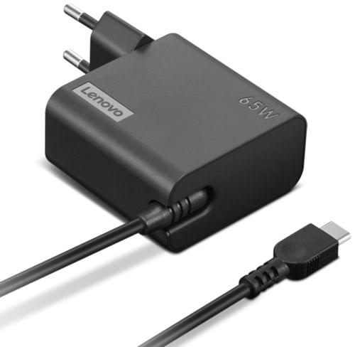 Lenovo 65W USB-C Wall Adapter-EU Pin - 1