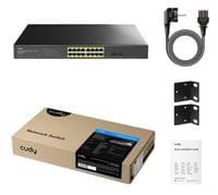 Cudy GS1016EPS2 16 port 10/100/1000 Base-T Gigabit ports... - 3 Cudy GS1016EPS2 16 port 10/100/1000 Base-T Gigabit ports... - 3