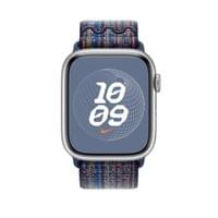 Apple 45mm Game Royal/Orange Nike Sport Loop - 2