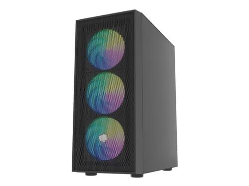Fury PC Case Shobo SH8 ARGB Midi Tower, Window, Black - 2