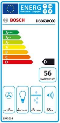Bosch DBB63BC60, SER2, Integrated box hood 60cm D, max... - 6