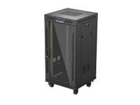 Lanberg Rack Cabinet 19" Free-Standing 22U/600X600 (FlAT... - 2 Lanberg Rack Cabinet 19" Free-Standing 22U/600X600 (FlAT... - 2