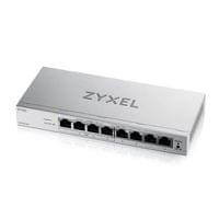 ZyXEL GS1200-8HP v3, 8 Port Gigabit PoE+ webmanaged Desktop Switch, 4x... - 2