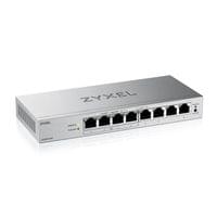 ZyXEL GS1200-8HP v3, 8 Port Gigabit PoE+ webmanaged Desktop Switch, 4x... - 3