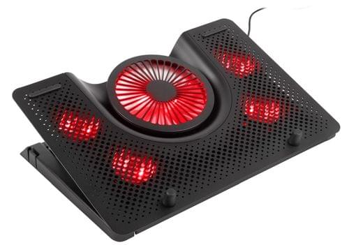 Genesis Laptop Cooling Pad Oxid 550 15.6-17.3 5 Fans, Led... - 1