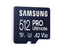 Samsung 512GB micro SD Card PRO Ultimate with USB Reader  - 2