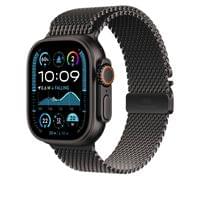 Apple Watch 49mm Milanese Loop: Black Titanium Milanese... - 2