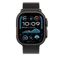 Apple Watch 49mm Milanese Loop: Black Titanium Milanese... - 2
