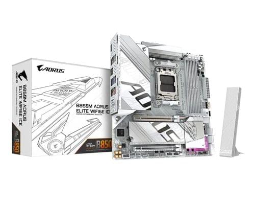 Gigabyte B850M Aorus Elite Ice - 1