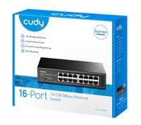 Cudy FS1016 16-Port 10/100 Mbps Metal Switch, 16 10/100... - 3