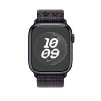 Apple 45mm Black/Blue Nike Sport Loop - 2