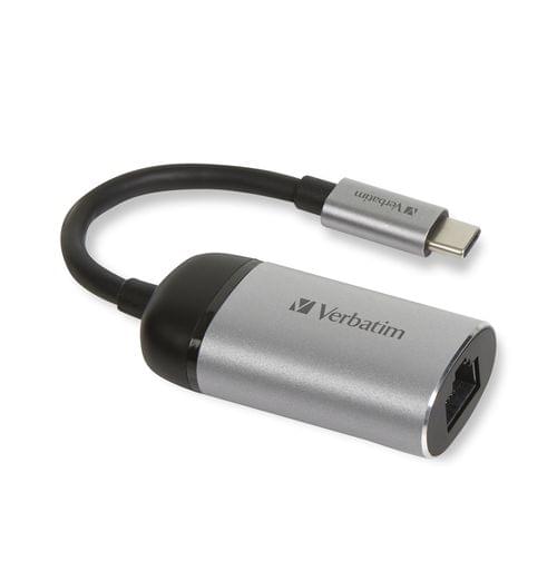 Verbatim USB-C to Gigabit Ethernet Adapter 10cm Cable - 1