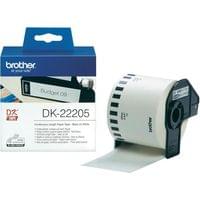 Brother DK-22205 Roll White Continuous Length Paper Tape...