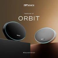 HiFuture ORBIT Silver, 80W Output (Max.power), Built-in... - 2