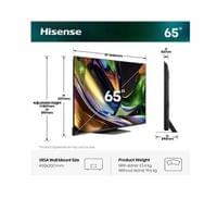 Hisense 65" UR8S, 4K Ultra HD 3840x2160, RGB Mini Led ,... - 2