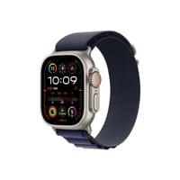 Apple Watch 49mm Loop: Navy Alpine Loop - Small - Natural... - 2