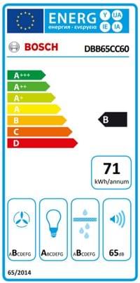 Bosch DBB65CC60, SER4, Integrated box hood 60cm B, max... - 7