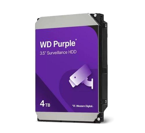 WD Purple 4TB CMR, 3.5&amp;#039;&amp;#039;, 128MB, SATA 6Gbps - 1