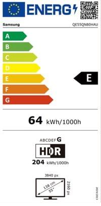 Samsung 55" 55QN80H QLED UHD 4K Quantum Mini LED AI Smart... - 8 Samsung 55" 55QN80H QLED UHD 4K Quantum Mini LED AI Smart... - 8