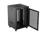 Lanberg rack cabinet 19" free-standing 22U/800x800 (flat... - 3 Lanberg rack cabinet 19" free-standing 22U/800x800 (flat... - 3