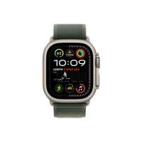 Apple Watch 49mm Loop: Green Trail Loop - S/M - Natural... - 2