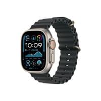 Apple Watch 49mm Band: Black Ocean Band - Natural... - 2