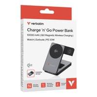 Verbatim Foldable 3-in-1 Qi2 Magnetic Wireless Power Bank... - 2