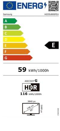 Samsung Hotel TV HG55U800 55&amp;quot; 4K UHD LED Hotel TV SMART... - 6