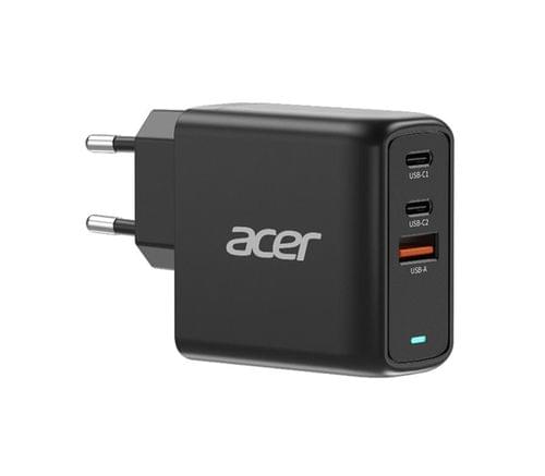 Acer Power Adapter 67W PD GaN Charger, 2 x USB C and 1 x... - 1