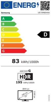 Samsung 75" 75M80H Mini LED UHD 4K AI Smart TV 144 Hz VRR... - 5 Samsung 75" 75M80H Mini LED UHD 4K AI Smart TV 144 Hz VRR... - 5