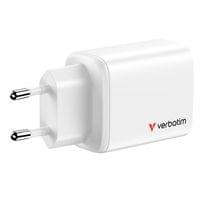 Verbatim Essentials GaN Charger 65W EU plug White - 2