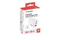 Verbatim Essentials GaN Charger 65W EU plug White - 4