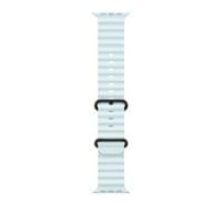 Apple Watch 49mm Band: Ice Blue Ocean Band - Black... - 1