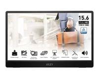 MSI PRO MP161 E2, Portable Monitor, 15.6&amp;quot; FHD IPS, Ultra... - 0