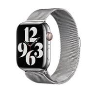 Apple 45mm Silver Milanese Loop - 2