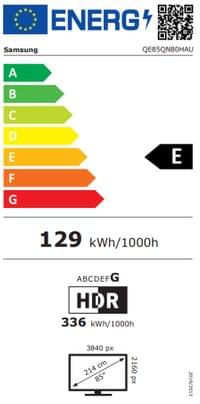 Samsung 85" 85QN80H QLED UHD 4K Quantum Mini LED AI Smart... - 7 Samsung 85" 85QN80H QLED UHD 4K Quantum Mini LED AI Smart... - 7