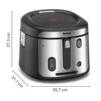 Tefal FF2588E0 Filtra Vision+, black, 1.2Kg / 2.1L,... - 3