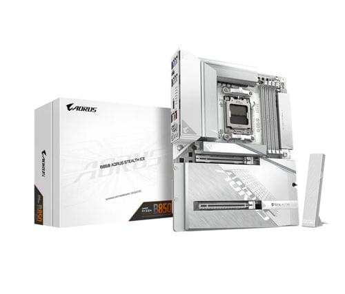 Gigabyte B850 Aorus Stealth Ice - 1